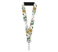Buckle-Down Cartoon Network Lanyard, Adventure Time Jake and Finn Open Pack Pose