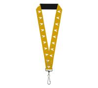 Buckle-Down CBS Studios Inc. Lanyard, Star Trek Starfleet Insignia Golden Yellow