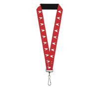 Buckle-Down CBS Studios Inc. Lanyard, Star Trek Starfleet Insignia Red White, El