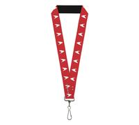 Buckle-Down CBS Studios Inc. Lanyard, Star Trek Starfleet Insignia Red White, El