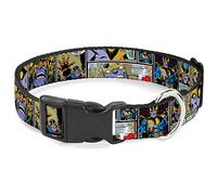 Buckle-Down Clip collare in plastica - Thanos Comic Scene Blocks