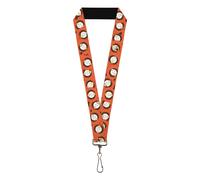 Buckle-Down Comedy Central Lanyard, South Park Kenny Expressions Stacked Orange,