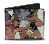 Buckle-Down Cowboy Bebop Wallet, Bifold, Cowboy Bebop Four Character Group Pose
