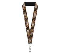 Buckle-Down Crunchyroll Lanyard, Cowboy Bebop Crew Group Pose and Title Logo Blo