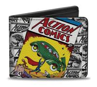 Buckle-Down DC Comics Wallet, Bifold, Superman Action Comics One Comic Book Cove