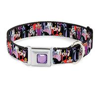 Buckle Down Collare per cani DC-WDY295-WM Princess Gem Close ampio-medio 16–58,4 cm