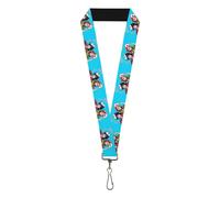 Buckle-Down Demon Slayer Lanyard, Demon Slayer Giyu and Sabito Warding Mask Pose