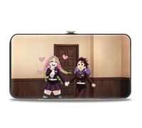 Buckle-Down Demon Slayer Wallet, Hinged, Demon Slayer Mitsuri and Tanjiro Holdin