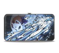 Buckle-Down Demon Slayer Wallet, Hinged, Demon Slayer Sabito Poses and Title Log