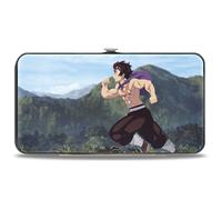 Buckle-Down Demon Slayer Wallet, Hinged, Demon Slayer Tanjiro Kamado Pose and Ru