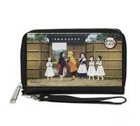 Buckle-Down Demon Slayer Wallet, Zip Around, Demon Slayer Nezuko and Zenitsu But