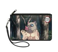 Buckle-Down Demon Slayer Wallet, Zip Clutch, Demon Slayer Inosuke Hashibira Boar