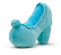 Buckle-Down Disney Dog Toy, Cinderella Slipper Replica Light Blue Pet Toy, Plush