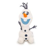 Buckle-Down Disney Dog Toy Frozen Olaf Surprised Sitting Pose Pet Toy Plush whit