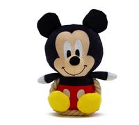 Buckle-Down Disney Dog Toy, Mickey Mouse Chibi Sitting Pose Pet Toy, Plush with