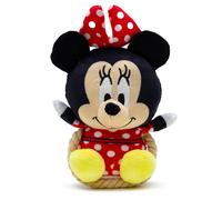 Buckle-Down Disney Dog Toy, Minnie Mouse Chibi Sitting Pose Pet Toy, Plush with