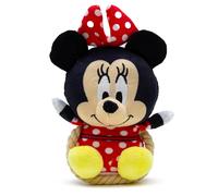 Buckle-Down Disney Dog Toy, Minnie Mouse Chibi Sitting Pose Pet Toy, Plush with