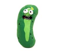 Buckle-Down Dog Toy, Comedy, Plush Squeaker Rick and Morty Pickle Rick Greens, D
