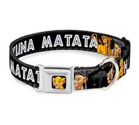 Buckle Down Dyac SIMBA2 Close Dog Collar