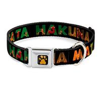 Buckle Down Dybc Re Leone Zampa Full Color Nero/Oro Collare
