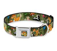Buckle Down Dybx Bambi Face Sketch Close Dog Collar