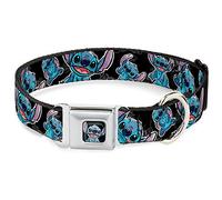 Buckle Down Dycc Stitch Face Sketch Close Dog Collar
