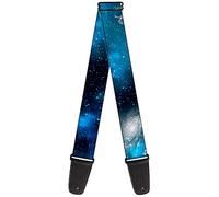 Buckle-Down Galaxy Blues Blues - Tracolla per chitarra, 5,1 cm di larghezza