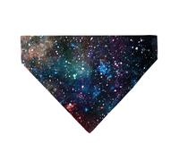 Buckle-Down Galaxy Collage Slip On Collar Bandana Only
