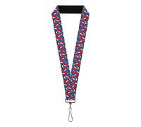 Buckle-Down Grateful Dead Keys,Keychain,Wallet,ID Card Holder,with Quick Release