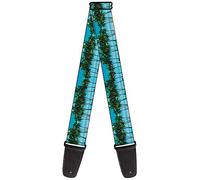 Buckle-Down GS-W31280 - Tracolla per chitarra "Landscape Beach Palm Trees"