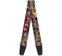 Buckle Down Tracolla per chitarra GS-WJL032 DC Bombshell Pin-Up Girls 5,1 cm 29-137,2 cm