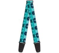 buckle-down Guitar strap - Tie Dye riflessione turchese blues - 5,1 cm - Larghezza 29 - 137,2 cm lunghezza