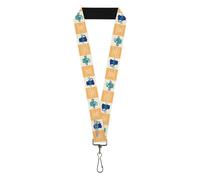 Buckle-Down Harry Potter Lanyard, Harry Potter Finest Butterbeer Since 1867 Icon