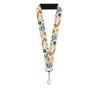 Buckle-Down Harry Potter Lanyard, Harry Potter Hogwarts Express Icons Collage Be