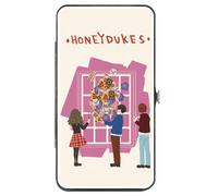 Buckle-Down Harry Potter Wallet, Hinged, Harry Potter Honeydukes Group Haul Beig