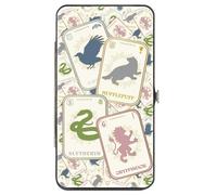 Buckle-Down Harry Potter Wallet, Hinged, Harry Potter School Tarot Cards Stacked