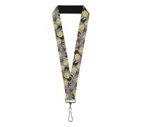 Buckle-Down Hell's Paradise Lanyard, Hells Paradise Chibi Aza Chobei Axe Poses S