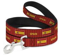 Buckle-Down International Soccer Fan Pet Leash, Dog Leash, National Team Pride S