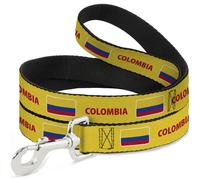 Buckle-Down International Soccer Fan Pet Leash, Dog Leash, National Team Pride S