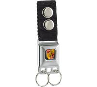 Buckle-Down Keychain-Gryffindor Crest Close-up Full Color 4.5" x 1" Multicolor