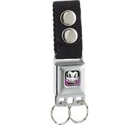 Buckle-Down Keychain - Joker Face Full Color Accessory 4.5" x 1" Multicolor