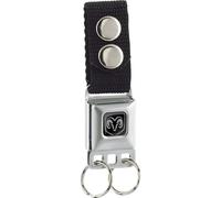 Buckle-Down Keychain - Ram Head (no Text) - Black Accessory One Size Multicolor