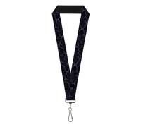 Buckle-Down Keys,Keychain,Wallet,ID Card Holder,with Quick Release Lanyard- Marb