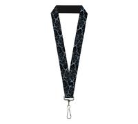 Buckle-Down Keys,Keychain,Wallet,ID Card Holder,with Quick Release Lanyard- Marb