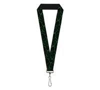 Buckle-Down Keys,Keychain,Wallet,ID Card Holder,with Quick Release Lanyard- Marb