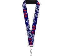 Buckle-Down Lanyard-1.0"-Beer Pong Bad Choices Create Good Stories B 22" x 1" Mu