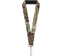 Buckle-Down Lanyard-1.0"-Death Before Dishonor Tan 22" x 1" Multicolor