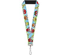 Buckle-Down Lanyard-1.0"-Fruit Cartoon 22" x 1" Multicolor