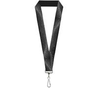 Buckle-Down Lanyard-1.0"-Galaxy Arch Black/Gray/White 22" x 1" Multicolor