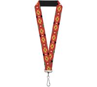 Buckle-Down Lanyard-1.0"-Navajo Tan/Rust/Olive/Black 22" x 1" Multicolor